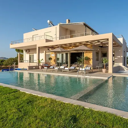 Villa Anastasia With Private Heated Pool And Privacy Chania (Crete)