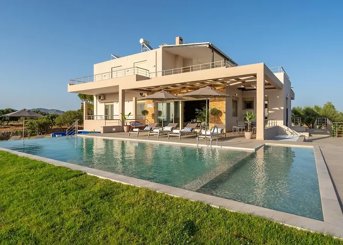 Villa Anastasia With Private Heated Pool And Privacy Chania (Crete)